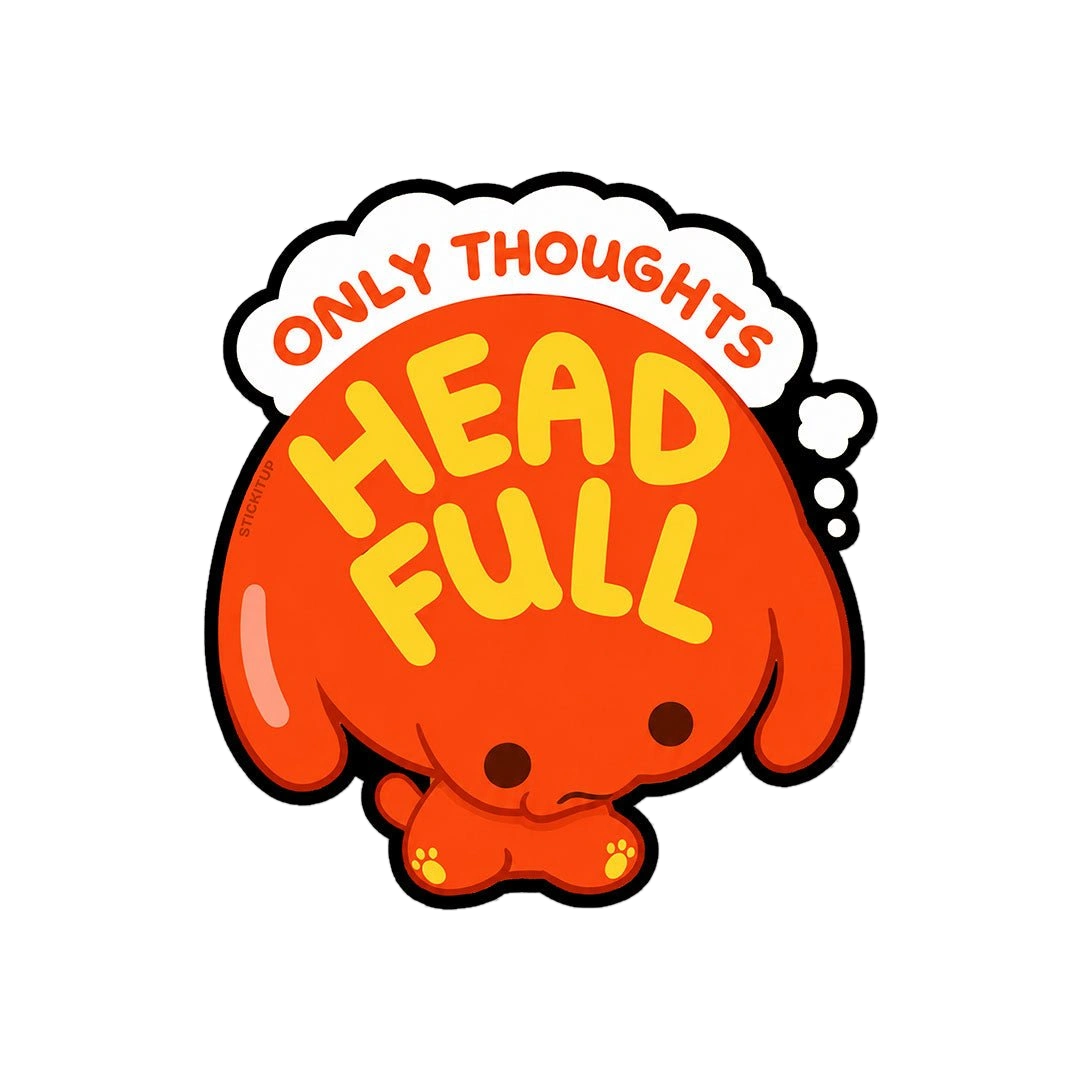 Head Full Sticker